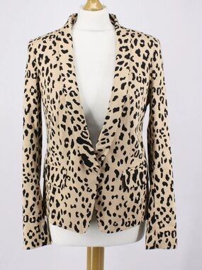 Tibi cheetah Print light pink Women's Blazer Jacket
